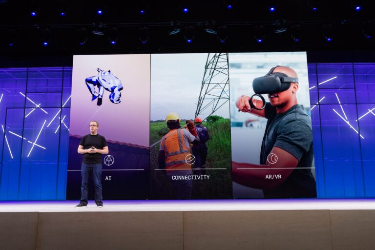 F8-Keynote zu 3D-Rekonstruktionen für AR und VR - Bild: Facebook Newsroom