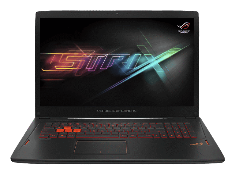 ASUS GL702VM-GC279T mit Full-HD-Display und beleuchteter Tastatur auf der Händlerseite - Bild: MediaMarkt