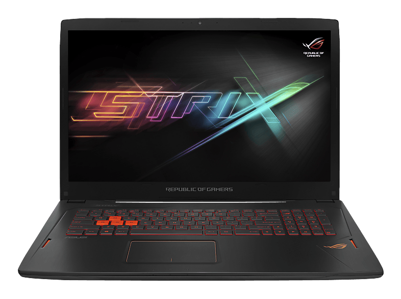 ASUS GL702VM-GC279T mit Full-HD-Display und beleuchteter Tastatur auf der Händlerseite - Bild: MediaMarkt