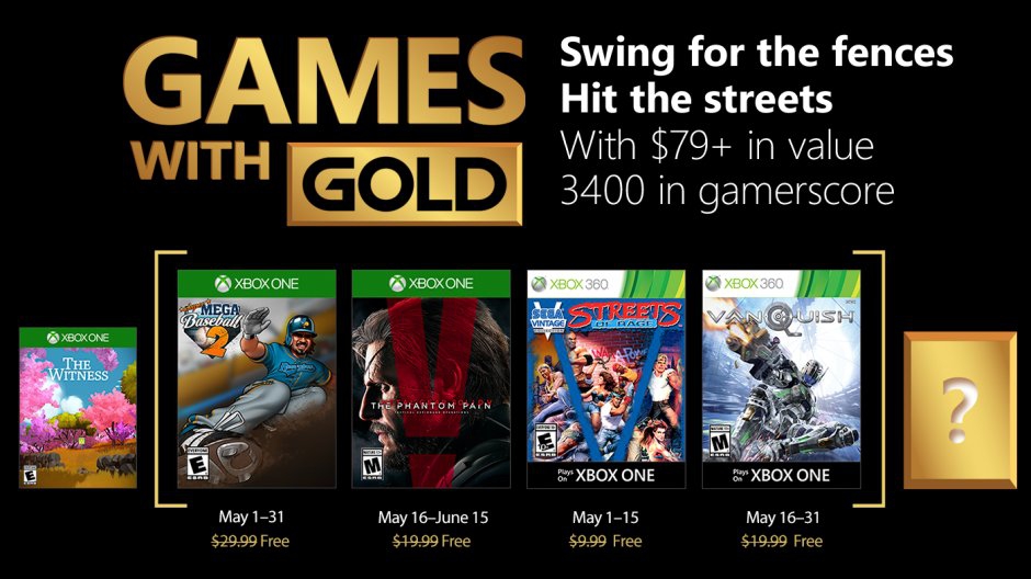 Games with Gold Mai 2018 - Bild: Xbox Wire