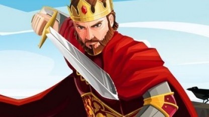 Artwork zu Empire: Four Kingdoms mit König und Schwert - Bild: Goodgame Studios