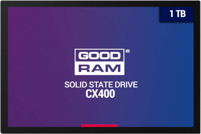 GOODRAM CX400 SATA-SSD mit 1 TB - Bild: GOODRAM