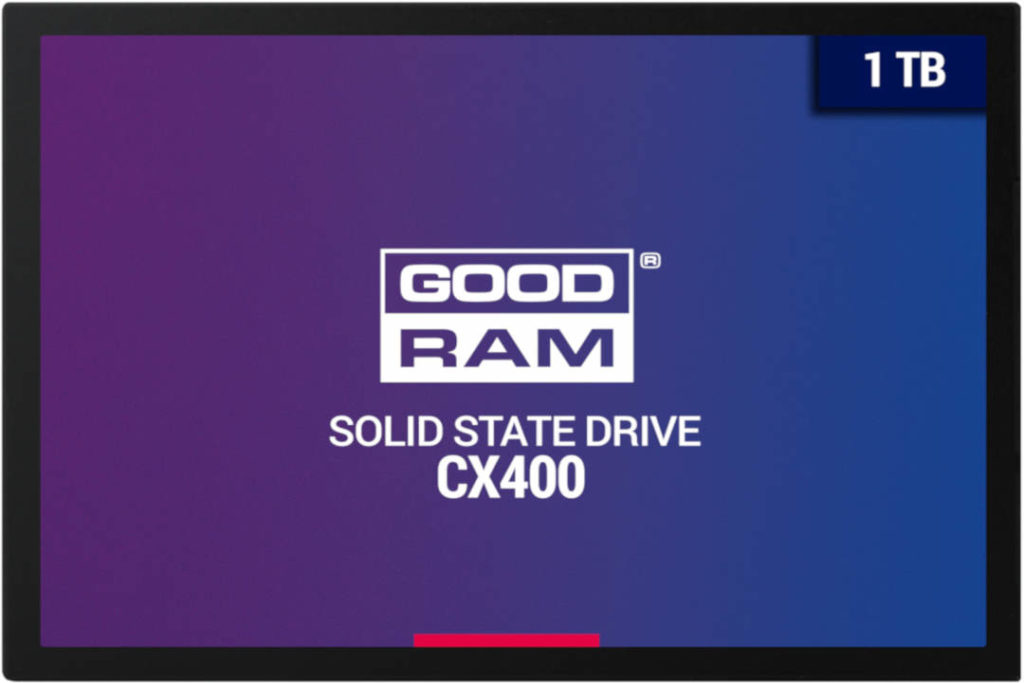 GOODRAM CX400 SATA-SSD mit 1 TB - Bild: GOODRAM