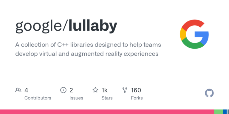 Google Lullaby, C++-Bibliotheken für VR und AR