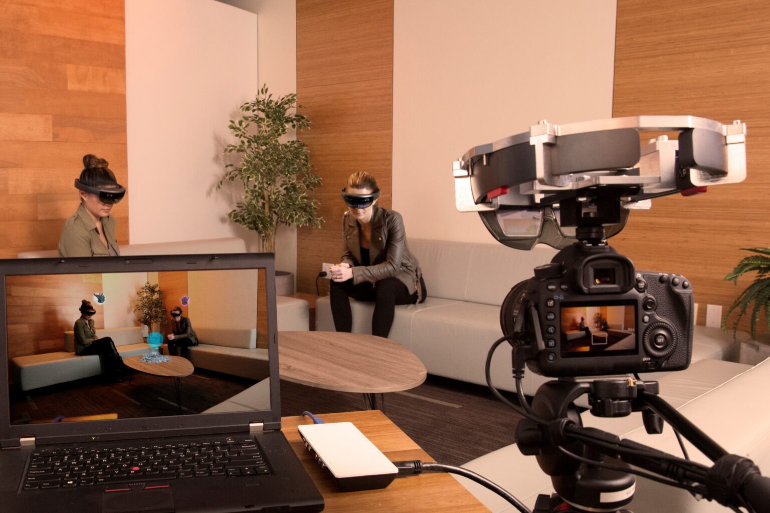 Microsoft HoloLens mit Spectator View Kamera