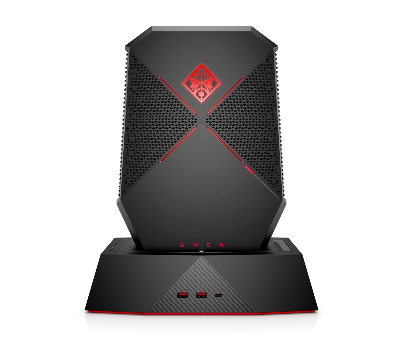 HP OMEN X Compact Desktop mit Dockingstation - Bild: HP