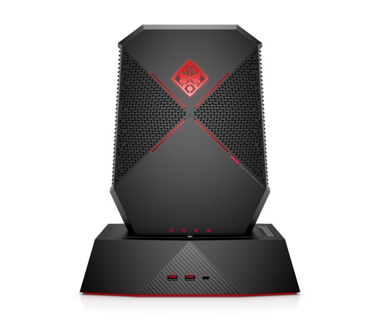 HP OMEN X Compact Desktop mit Dockingstation - Bild: HP