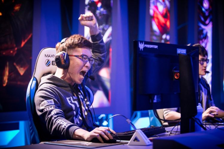 Spieleraufnahme aus Intels Bericht zur IEM Katowice 2017 - Bild: Intel