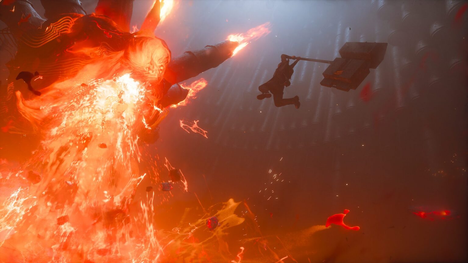 Kampfszene aus Control Resonant zum erweiterten Assist Mode - Bild: Remedy Entertainment
