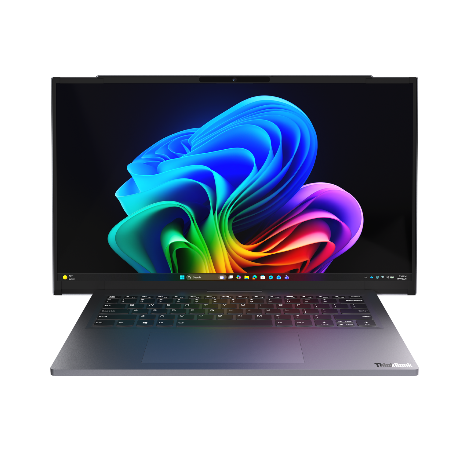 Lenovo Project Swan mit breitem Display und ThinkBook-Tastatur
