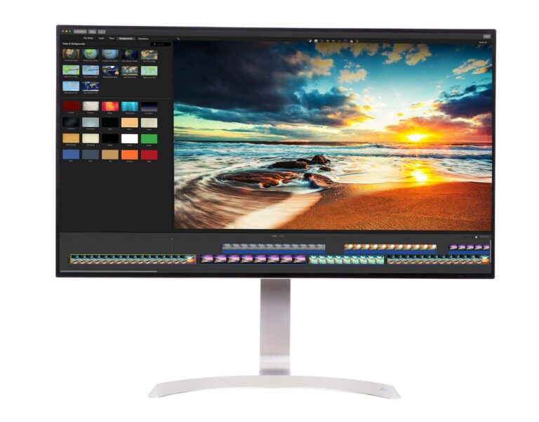 LG 32UD99: offizielle Produktabbildung zur CES 2017 - Bild: LG