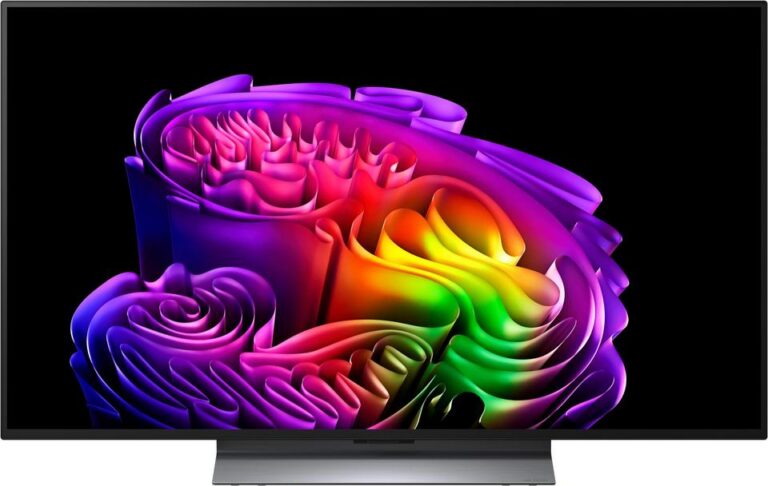 LG OLED evo G6 mit 48-Zoll-Display und Standfuß - Bild: LG
