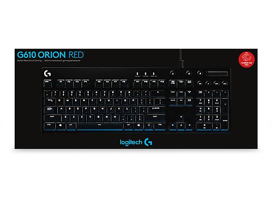 Logitech G610 Orion Red Gaming-Tastatur - Bild: Saturn