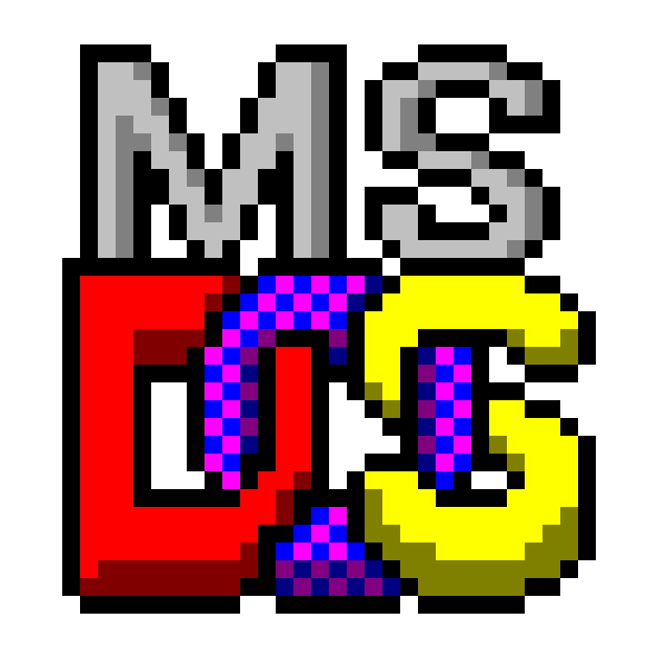 MS-DOS-Logo aus dem Microsoft-Repository - Bild: Microsoft/GitHub