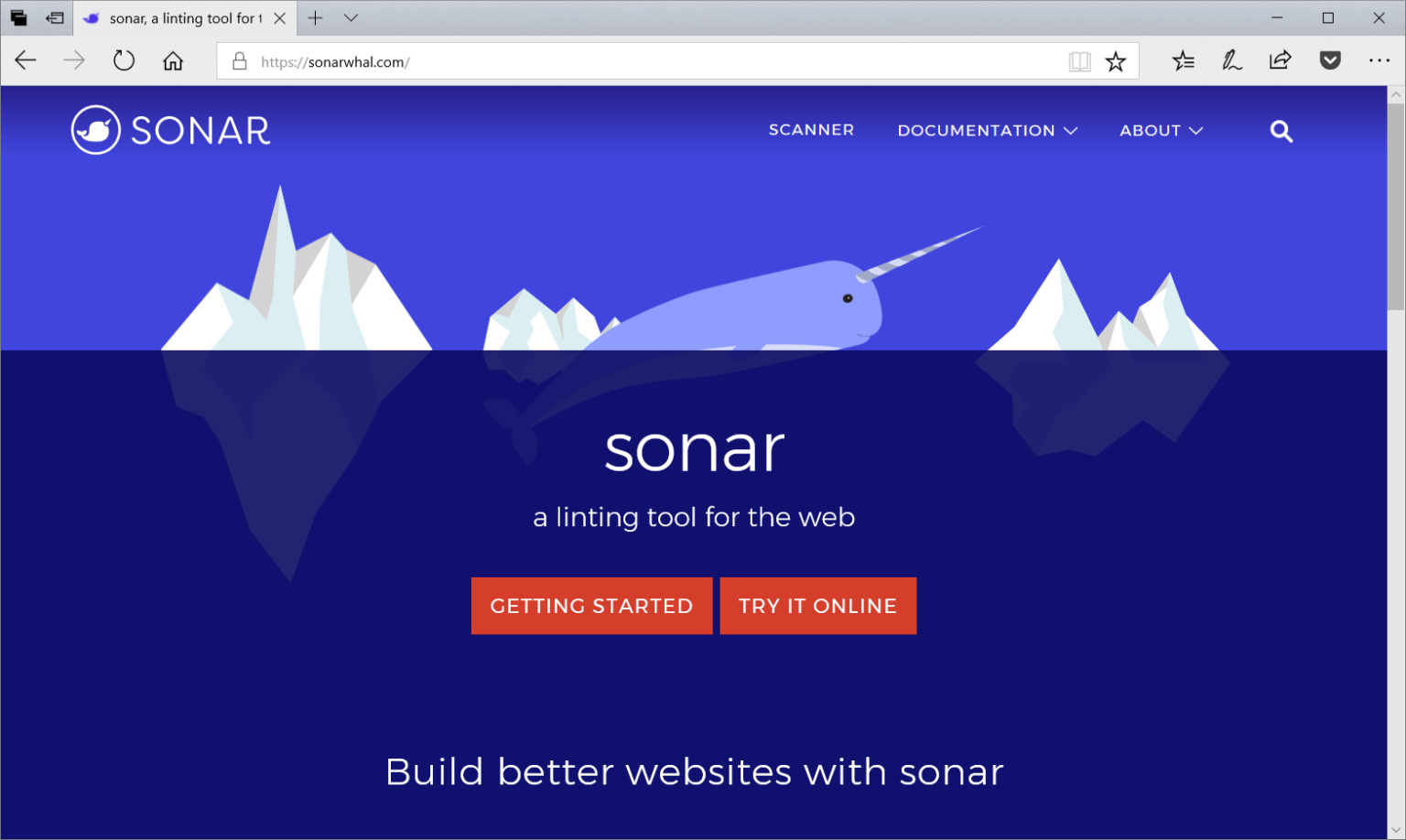 Microsoft Sonar als Webscanner für Entwickler