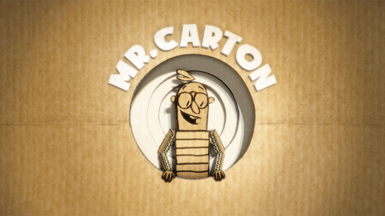 Mr Carton als mit Unity produzierte Animationsserie