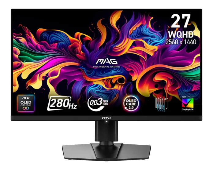 MSI MAG 271QP QD-OLED X28 MSI MAG 271QP QD-OLED X28 - Bild: MSI