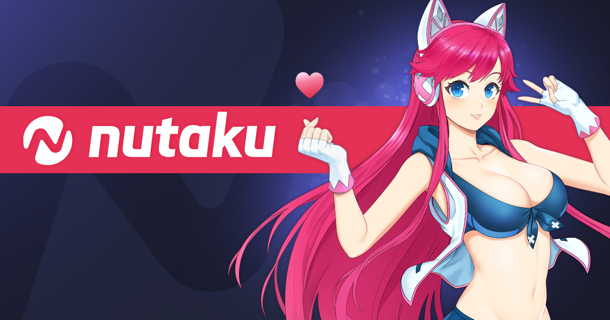 Nutaku-Plattform mit offizieller Markenillustration - Bild: Nutaku