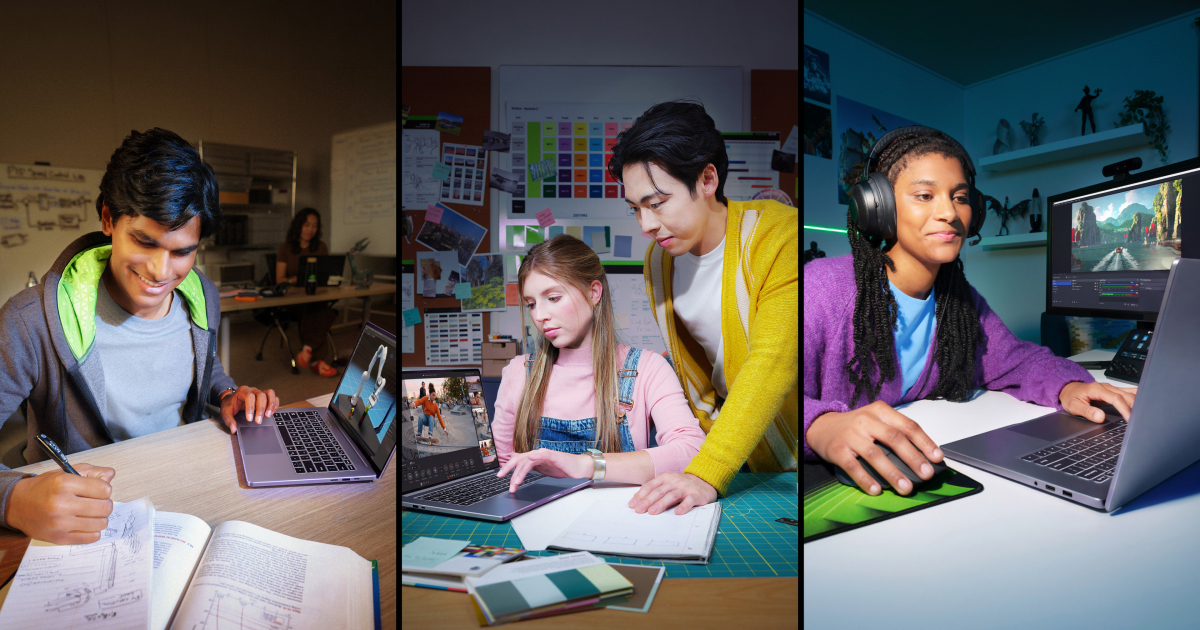 NVIDIA GeForce RTX 50 Laptop für die Back-to-School-Aktion - Bild: NVIDIA