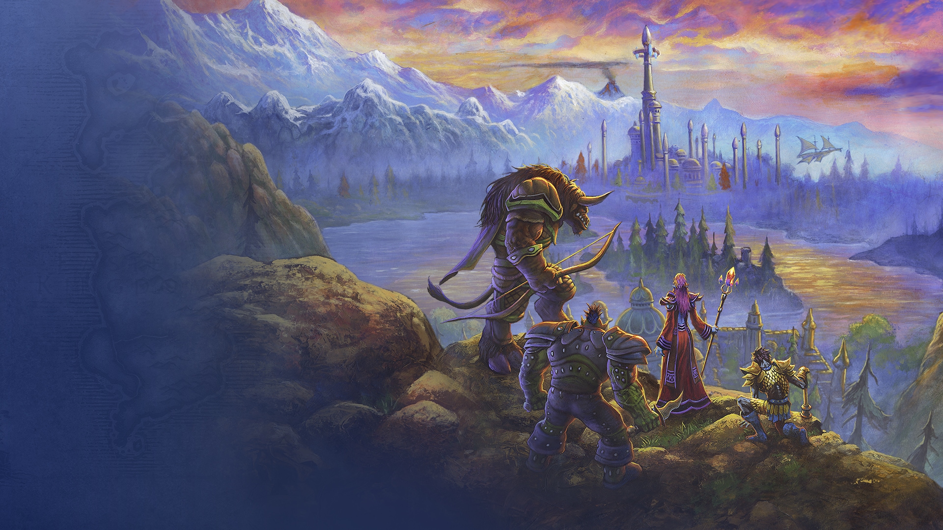 Offizielles Landschaftsmotiv zu World of Warcraft Forever - Bild: Blizzard Entertainment