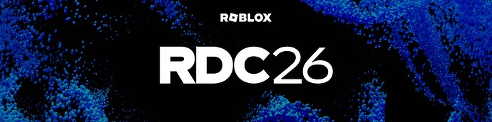 Offizielles Motiv der Roblox Developers Conference 2026 - Bild: Roblox