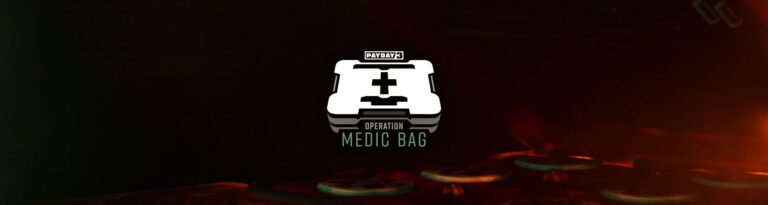 Medizinkoffer und Schriftzug von Operation Medic Bag für Payday 3