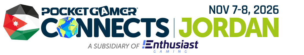 PG Connects Jordan 2026 Logo und Terminangabe - Bild: Pocket Gamer Connects