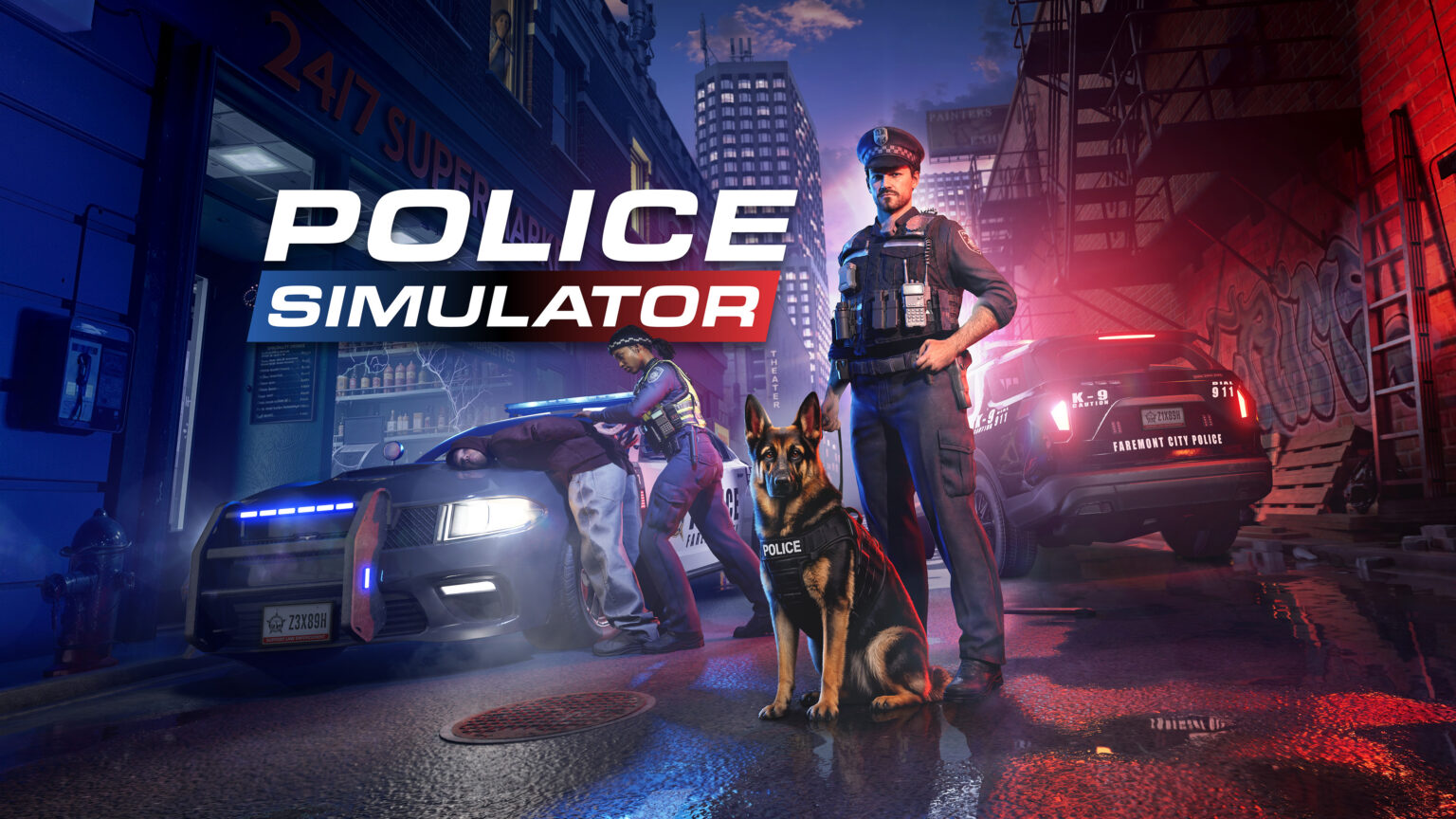 Police Simulator Keyvisual für PC und Konsolen
