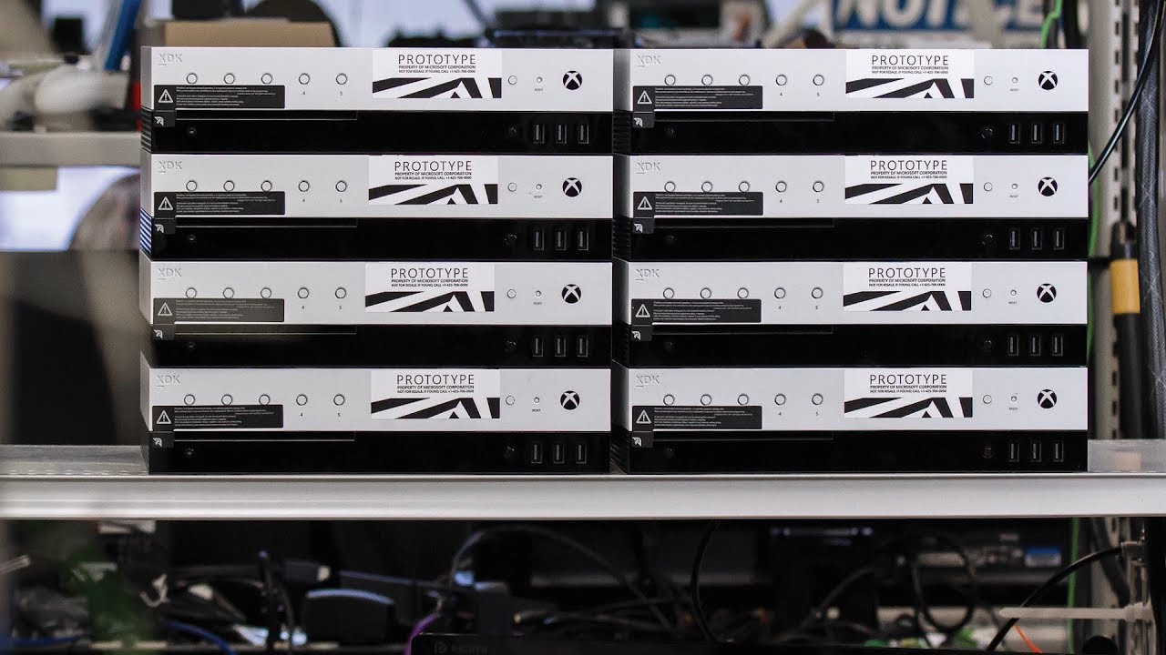 Project Scorpio Xbox Developer Kit im offiziellen Video