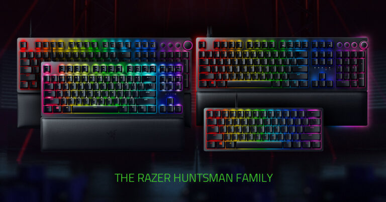 Razer Huntsman Gaming-Tastatur - Bild: Razer