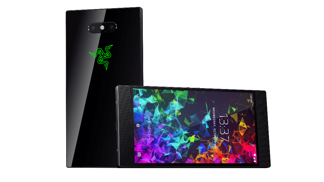 Razer Phone 2 mit beleuchtetem Chroma-Logo - Bild: Razer Newsroom