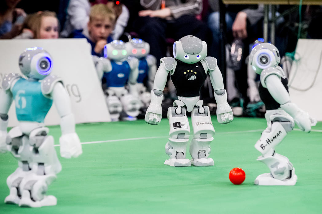 RoboCup German Open 2018 in Magdeburg - Bild: Landeshauptstadt Magdeburg / Andreas Lander