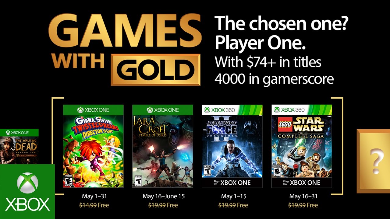 Xbox Live Games with Gold im Mai 2017 - Bild: Xbox Wire