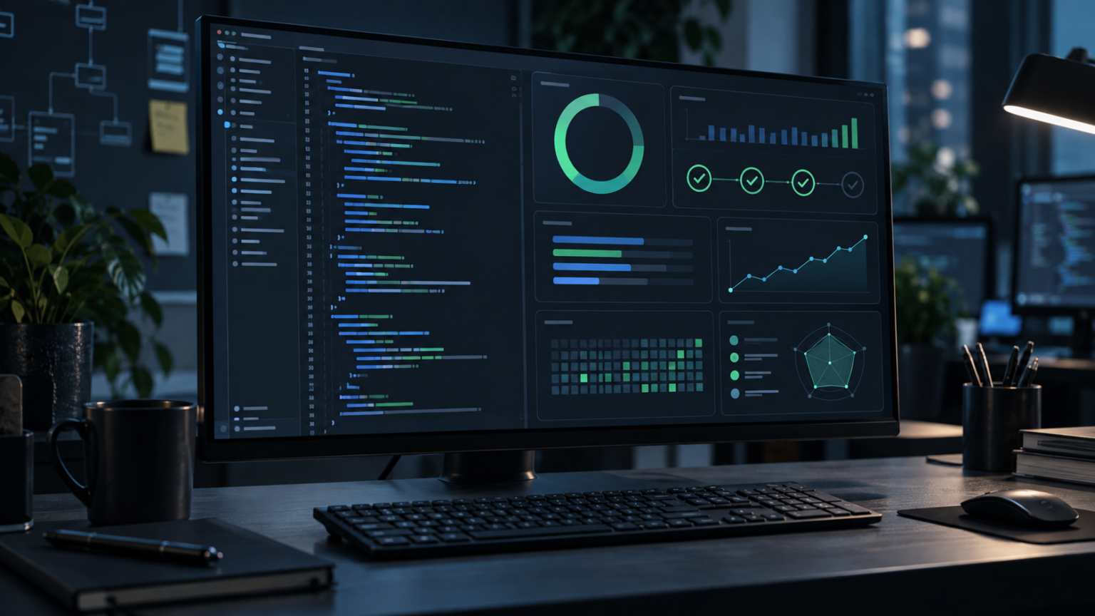 Code und Qualitätsmetriken auf einem Softwareentwicklungsarbeitsplatz - Bild: XboxDev