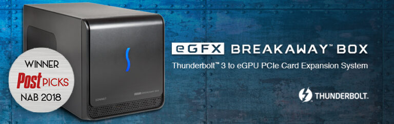 Sonnet eGFX Breakaway Box - Bild: Sonnet Technologies
