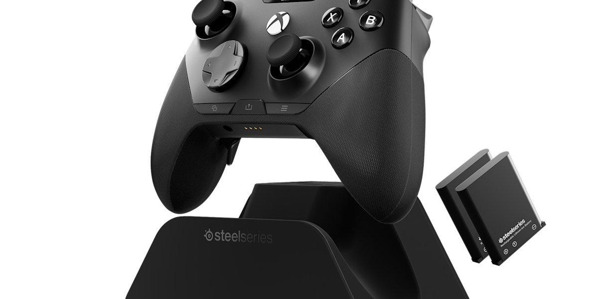 SteelSeries Aeon Pro mit Dock und austauschbarem Akku - Bild: SteelSeries
