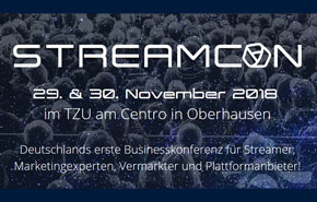StreamCon 2018 in Oberhausen - Bild: Film- und Medienstiftung NRW