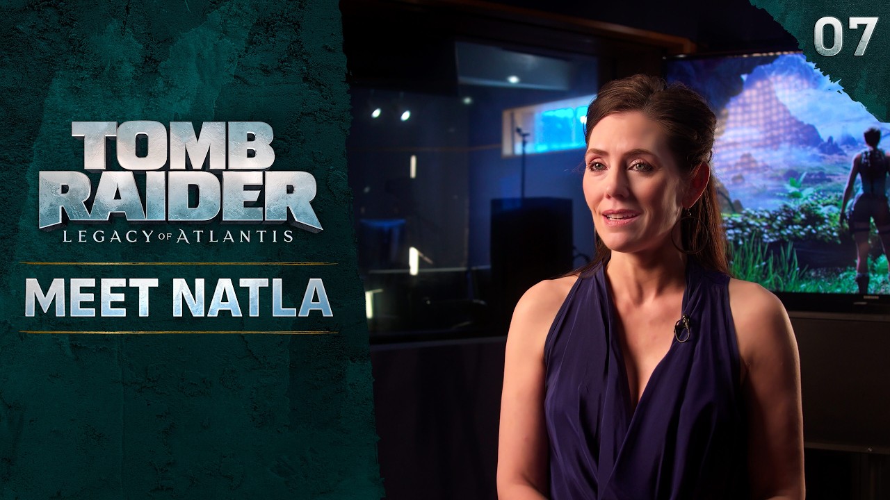 Adriene Wilkinson im offiziellen Video Meet Natla zu Tomb Raider: Legacy of Atlantis