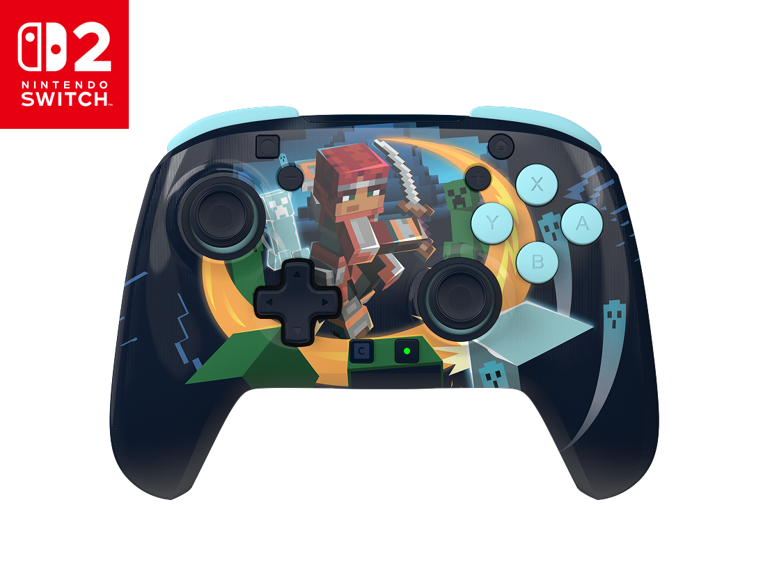 Rematch Wireless im Minecraft-Dungeons-II-Design für Switch 2 - Bild: Turtle Beach