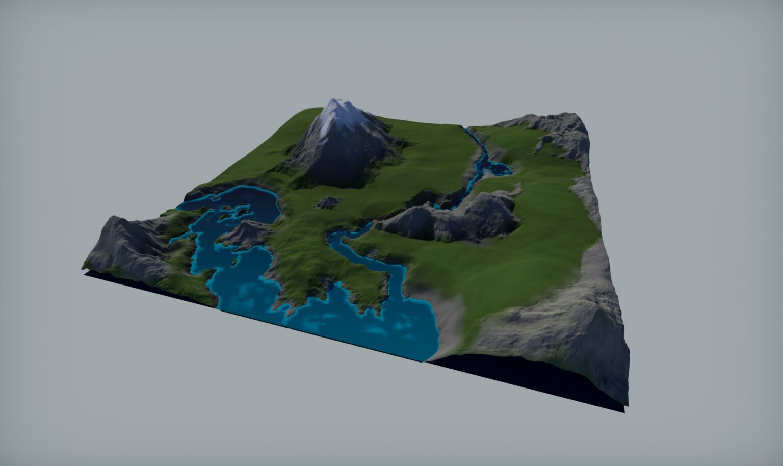 Unity 2018.3 Terrain-System - Bild: Unity