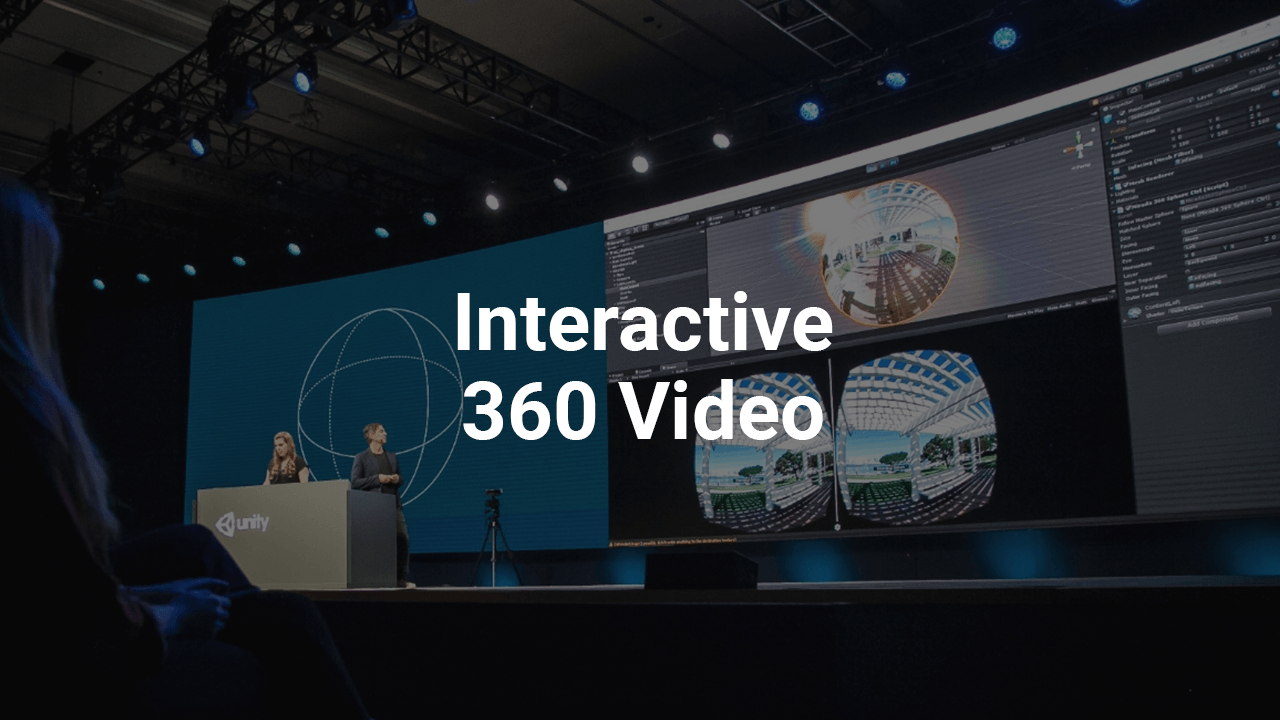 Unity Beispielprojekt für interaktive 360-Grad-Videos - Bild: Unity