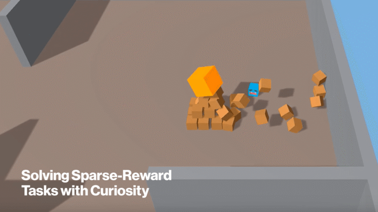 Unity ML-Agents in der Pyramids-Umgebung - Bild: Unity