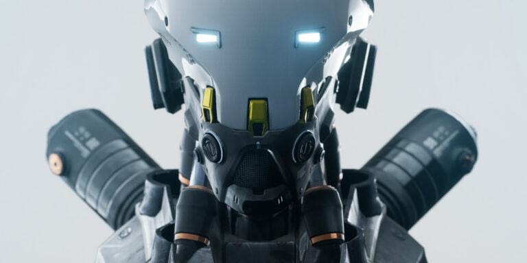 Roboterkopf im offiziellen Motiv zur Unreal Engine 4.15 - Bild: Epic Games