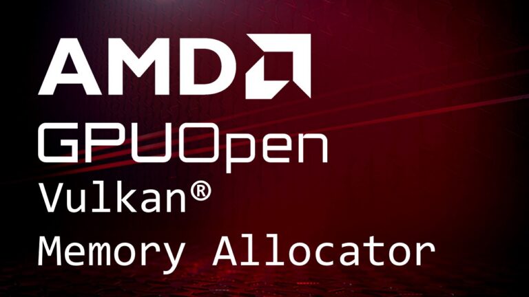Vulkan Memory Allocator von AMD GPUOpen - Bild: AMD GPUOpen