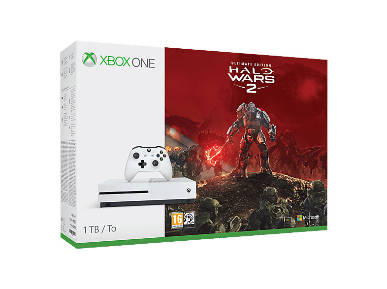 Xbox One S 1 TB mit Halo Wars 2 Bundle