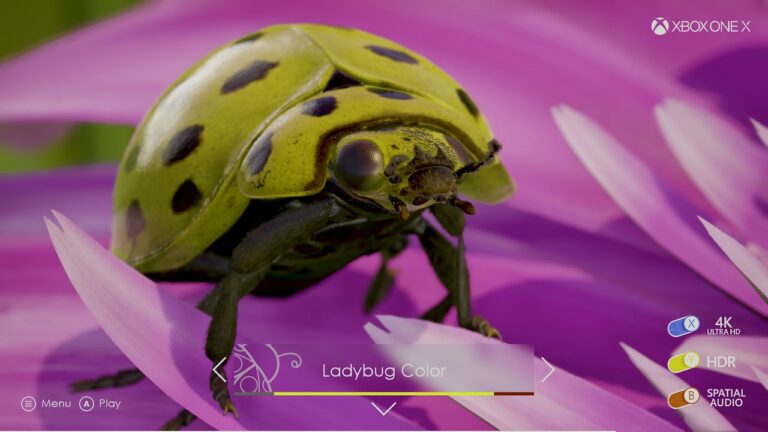 Insects Technikdemo auf der Xbox One X