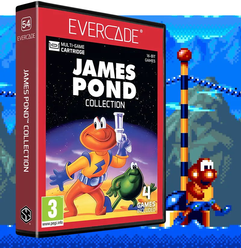 Evercade James Pond Collection - Bild: Evercade