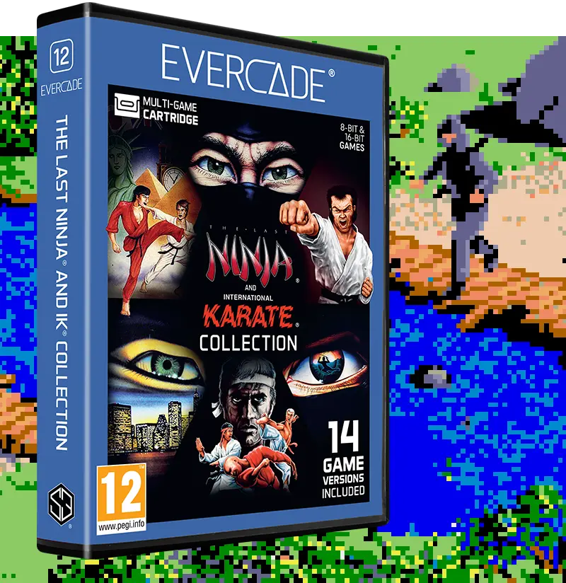 Evercade The Last Ninja und International Karate Collection - Bild: Evercade