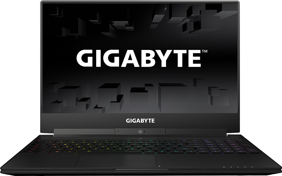Gigabyte AERO 15 X mit geöffnetem Full-HD-Display und RGB-Tastatur - Bild: GIGABYTE