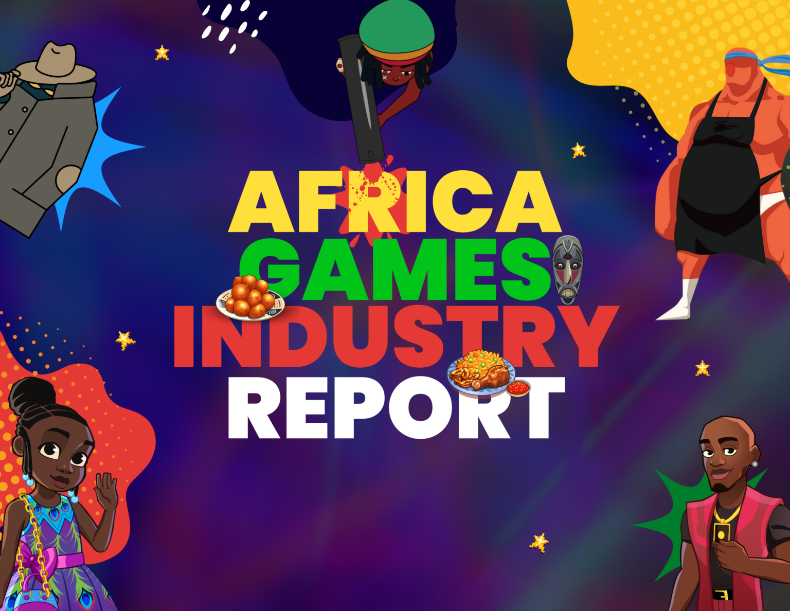 Titelmotiv des Africa Games Industry Report 2025 - Bild: Maliyo Games